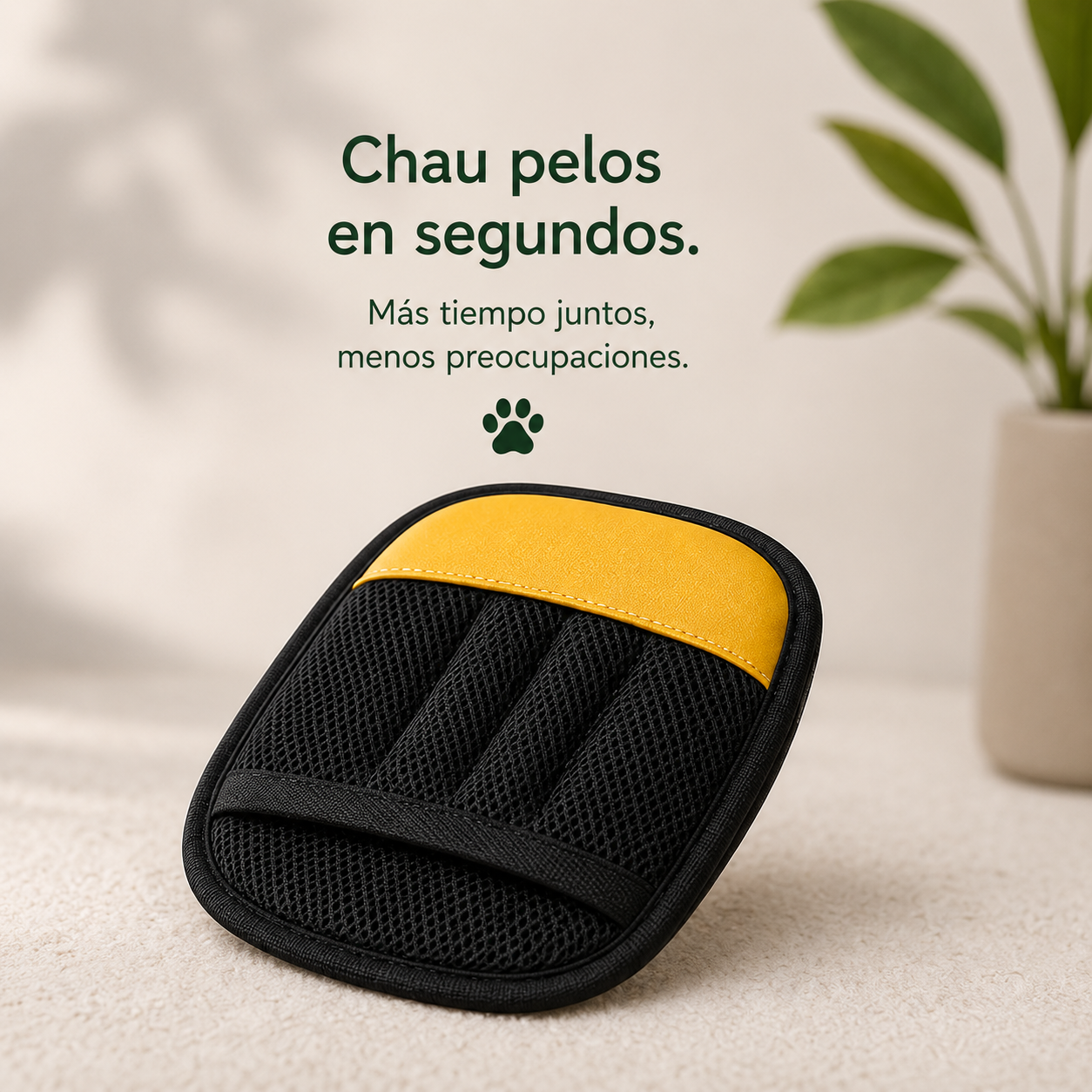 Guante quita pelos Premium Velde Pets