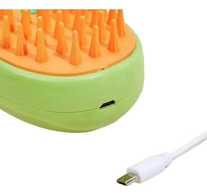 Cepillo 3 en 1 Autolimpiable para Perros y Gatos